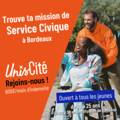 S'engager pendant ses études avec le Service Civique Unis-Cité