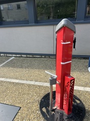 Station d'entretien vélo sur le Campus Périgord
